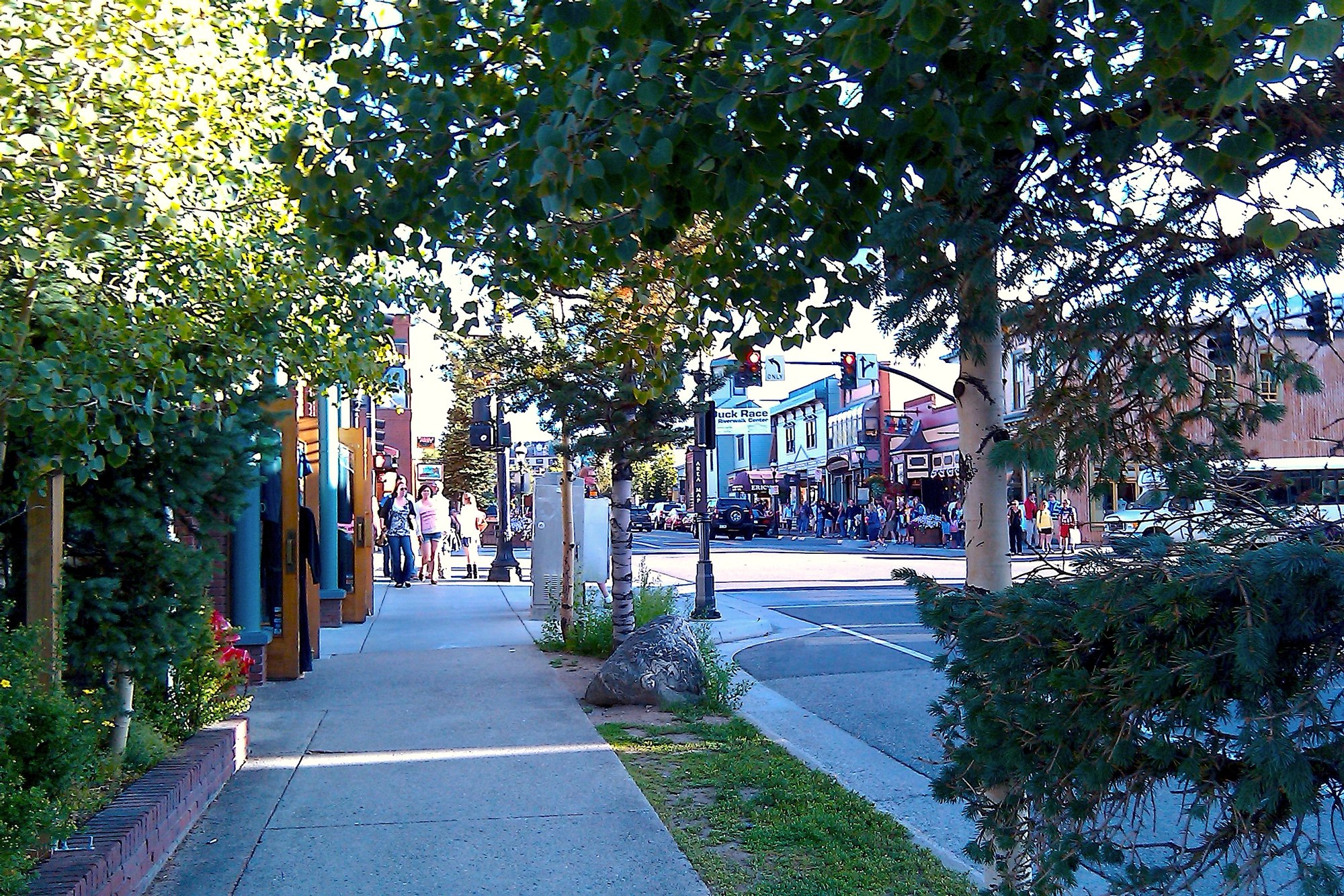 Main Street in historic Breckenridge